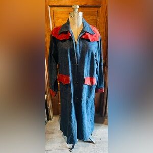 Western Vintage Duster Denim
